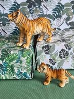 tijger schleich met jong, Verzamelen, Beelden en Beeldjes, Gebruikt, Ophalen of Verzenden, Dier