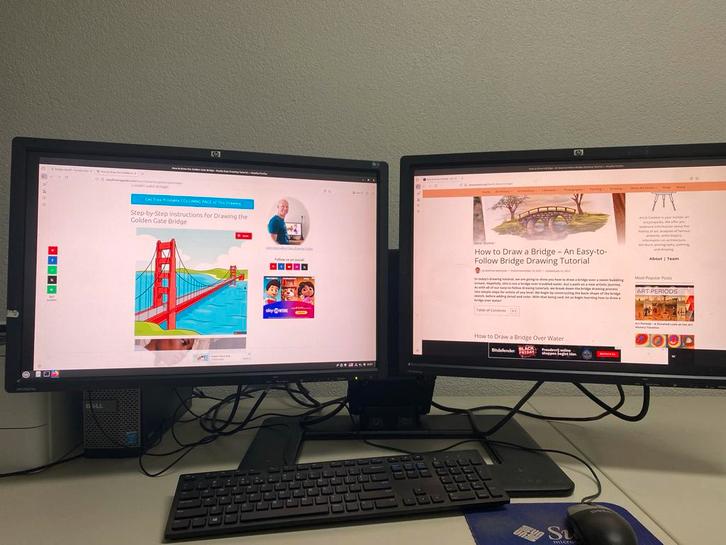 Twee HP LP2475w monitoren met dual-monitor stand, Computers en Software, Monitoren, Gebruikt, 60 Hz of minder, DisplayPort, In hoogte verstelbaar