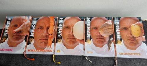 5x Herman den Blijker kookboeken nieuwstaat., Boeken, Kookboeken, Zo goed als nieuw, Ophalen of Verzenden