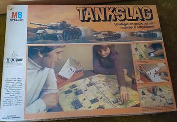 Tankslag - MB Spellen - Strategisch Bordspel beschikbaar voor biedingen
