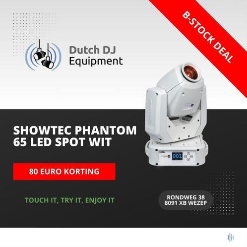 Demo model showtec Phantom 65 led spot wit, Muziek en Instrumenten, Licht en Laser, Nieuw, Licht, Geluidgestuurd, Kleur, Stroboscoopeffect