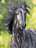 schilderij van Fries Paard, Verzenden