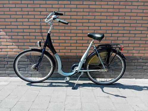 Damesfiets, lage instap, Fietsen en Brommers, Fietsen | Dames | Damesfietsen, Gebruikt, Overige merken, (Extra) lage instap, Versnellingen