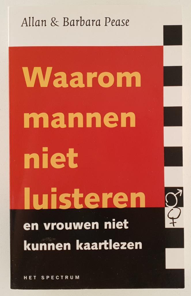 Waarom mannen niet luisteren en vrouwen niet kunnen kaartlez, Boeken, Psychologie, Gelezen, Sociale psychologie, Verzenden
