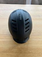 Zwarte skihelm maat M voor volwassene, Ophalen of Verzenden, Gedragen, Overige maten, Overige typen