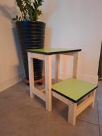 Homemade Inklapbare Kruk van hout, Ophalen, Zo goed als nieuw, Hout