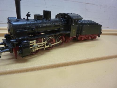 FLEISCHMANN STOOMLOKJE MET TENDER 53-320, Hobby en Vrije tijd, Modeltreinen | H0, Gebruikt, Locomotief, Gelijkstroom, Fleischmann