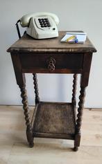 antiek kastje (telefoonkastje), Gebruikt, Minder dan 100 cm, Hout, Ophalen