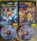 DVD Pippi Langkous  - 2 stuks in totaal 6 afleveringen, Alle leeftijden, Ophalen of Verzenden, Avontuur, Tv fictie