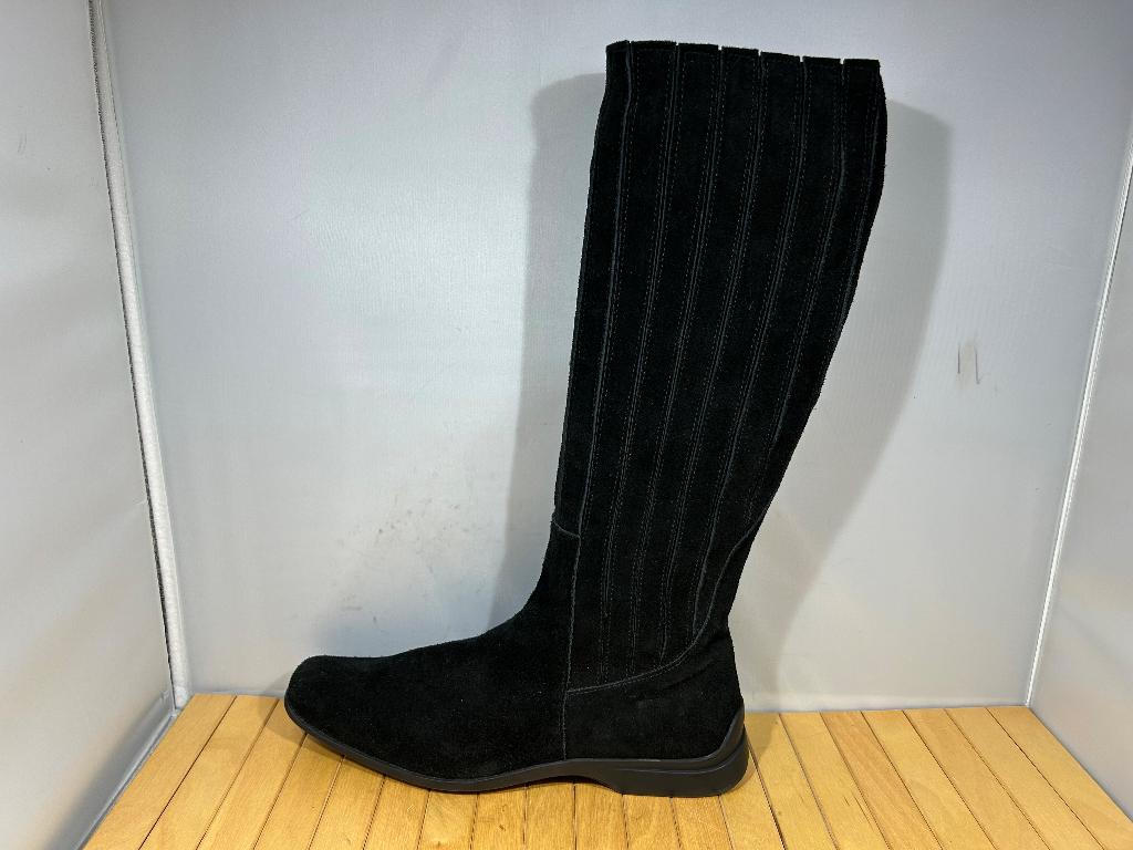 JJ Footwear, maat 41 zwarte laarzen met rekbare schacht, Kleding | Dames, Schoenen, Hoge laarzen, JJ Footwear, Verzenden, Zwart