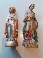 twee beelden van Sint Jozef, Antiek en Kunst, Antiek | Religie, Ophalen of Verzenden