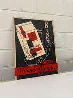 Oud van den berghe koffie reclamebord reclame display karton, Ophalen of Verzenden, Zo goed als nieuw, Reclamebord