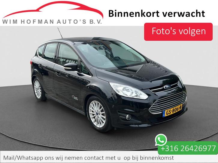 Ford C-MAX 2.0 PHEV Titanium Plus Panodak Leder (bj 2015), Auto's, Ford, Bedrijf, Te koop, C-Max, ABS, Achteruitrijcamera, Airbags