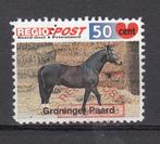 Nederland Regiopost Groningen met een paard, Postzegels en Munten, Na 1940, Verzenden, Gestempeld