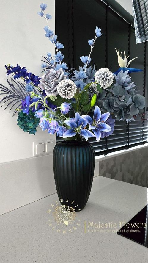 SALE Nieuw zijdenbloemen boeket, Huis en Inrichting, Woonaccessoires | Kunstplanten en Kunstbloemen, Nieuw, Ophalen of Verzenden