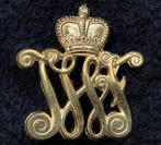 BADGE baret Infanterie Regiment Johan Willem Friso, Verzamelen, Ophalen of Verzenden, Landmacht, Nederland, Embleem of Badge