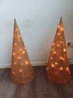 2 kerstornamenten met verlichting, Ophalen of Verzenden, Zo goed als nieuw