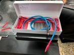 Tellurium Q Blue 2 Rca kabel 1 mtr., Audio, Tv en Foto, Audiokabels en Televisiekabels, Ophalen of Verzenden, Zo goed als nieuw