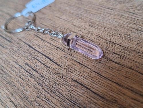 Sleutelhanger : Dubbeleinder : Hexagon Ster roze !!, Verzamelen, Sleutelhangers, Nieuw, Overige typen, Ophalen of Verzenden