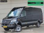 Mercedes Sprinter 319 CDI Automaat 4x4 L3H2 2025 model LED N, Auto's, Automaat, Euro 6, 2000 kg, Zwart