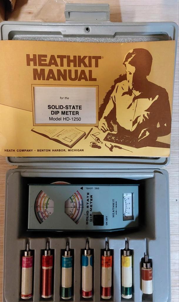 Heathkit Solid State Dip Meter – Model HD-1250, Telecommunicatie, Zenders en Ontvangers, Zo goed als nieuw, Ophalen of Verzenden