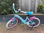 Frozen II Kinderfiets - 16 inch, Fietsen en Brommers, Fietsen | Meisjes, Ophalen, Gebruikt, 16 inch, Handrem