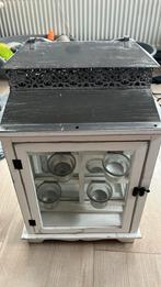 Mooie kaarsen lantaarn, Ophalen, Gebruikt, 25 tot 50 cm, Crème