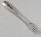 Zilveren zuurvorkje vleesbelegvorkje dubbel Rondfilet antiek, Ophalen of Verzenden, Zilver
