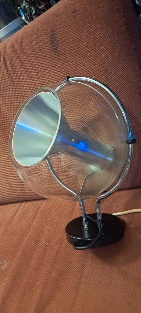 Design vintage Raak globe wandlamp, Huis en Inrichting, Lampen | Wandlampen, Gebruikt, Glas, Ophalen of Verzenden