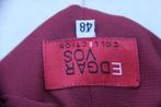 Tuniek rood Edgar Vos mt 48 Vaste prijs, Maat 46/48 (XL) of groter, Zo goed als nieuw, Rood, Edgar Vos