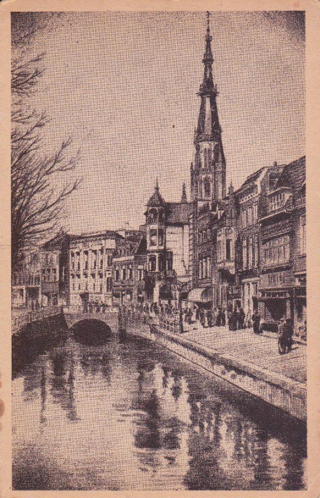 01446 Leeuwarden - Voorstreek, Verzamelen, Ansichtkaarten | Nederland, Ongelopen, Friesland, 1920 tot 1940, Verzenden