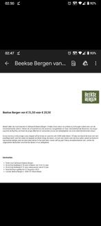 Beekse Bergen 4 stuks, Tickets en Kaartjes, Drie personen of meer, Kortingsbon, Overige typen