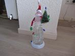 Glazen Kerstman (Met verlichting), Ophalen, Zo goed als nieuw