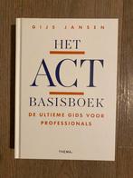 Gijs Jansen - Het ACT basisboek, Gijs Jansen, Nieuw, Ophalen of Verzenden, Ontwikkelingspsychologie