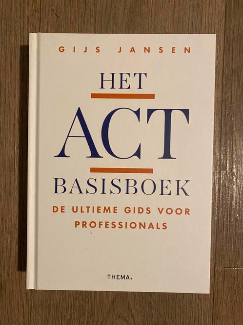 Gijs Jansen - Het ACT basisboek, Boeken, Psychologie, Nieuw, Ontwikkelingspsychologie, Ophalen of Verzenden