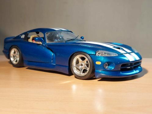 Dodge Viper GTS Coupe - Bburago 1:18, Hobby en Vrije tijd, Modelauto's | 1:18, Zo goed als nieuw, Auto, Bburago, Ophalen of Verzenden