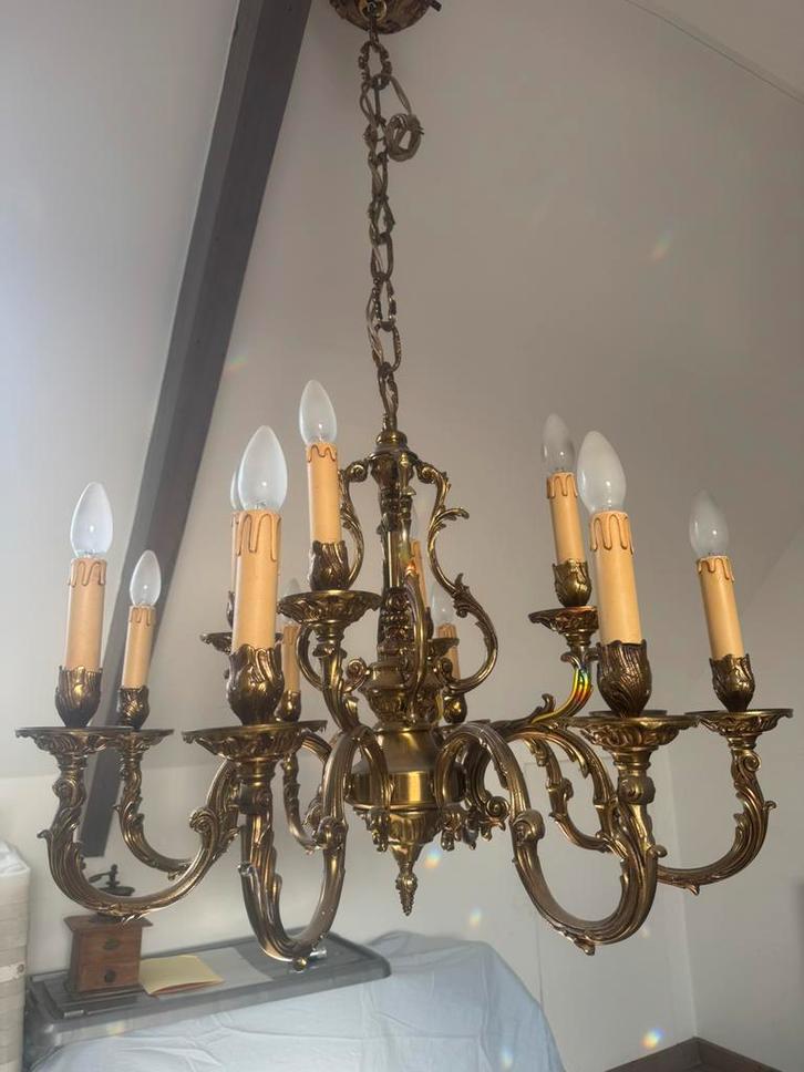 Kroonluchter, Huis en Inrichting, Lampen | Kroonluchters, Zo goed als nieuw, Ophalen