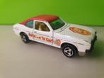 Majorette 251 - Ford Capri Radio Monte Carlo [wit] 1/60, Ophalen of Verzenden, Gebruikt, Auto