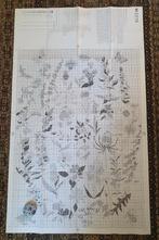 margriet borduurpatroon 1978 mies bloch - lentebloemen veld, Verzenden, Zo goed als nieuw, Patroon