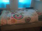 BRIMNES Bedbank met 2 lades, wit, Ophalen, Wit, 80 cm, 200 cm