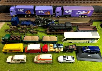50 Modelauto's voor modelbaan o.a. oude Wiking H0  beschikbaar voor biedingen