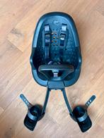Thule Yepp 2 Mini Fietsstoeltje - Zwart (met 2 adapters), Fietsen en Brommers, Fietsaccessoires | Fietsstoeltjes, Ophalen, Voetsteuntjes