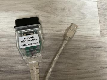 K+DCAN USB Interface Kabel 🔥INPA Compatible 🔥BMW Diagnose beschikbaar voor biedingen