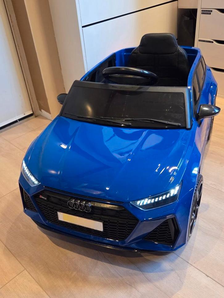 Kinderauto elektrisch | Audi RS6, Kinderen en Baby's, Speelgoed | Buiten | Accuvoertuigen, Zo goed als nieuw, Ophalen