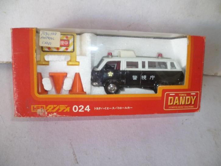 Tomica Dandy 024 Toyota Police Patrol Politie 1:52 modelauto, Hobby en Vrije tijd, Modelauto's | Overige schalen, Nieuw, Auto