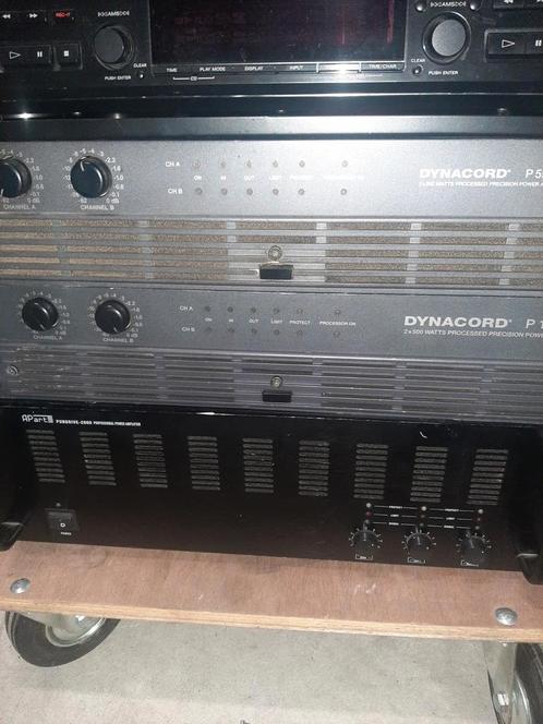 Dynacord PM 2600 versterker, Muziek en Instrumenten, Versterkers | Keyboard, Monitor en PA, Zo goed als nieuw, P.A., 500 tot 1000 watt