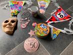 Sarah 50 jaar feestartikelen. Nieuwstaat!, Ophalen of Verzenden, Nieuw, Feestartikel, Abraham of Sarah
