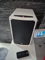 2 Speakers + 2 subwoofer, Audio, Tv en Foto, Luidsprekers, Overige merken, Gebruikt, Subwoofer, Ophalen of Verzenden