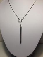 zilveren ketting met zilveren hanger 925, Met hanger, Verzenden, Zo goed als nieuw, Zilver