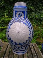 Steengoed kruik birnkrug, kerfdecoratie westerwald ca. 1850, Antiek en Kunst, Ophalen of Verzenden